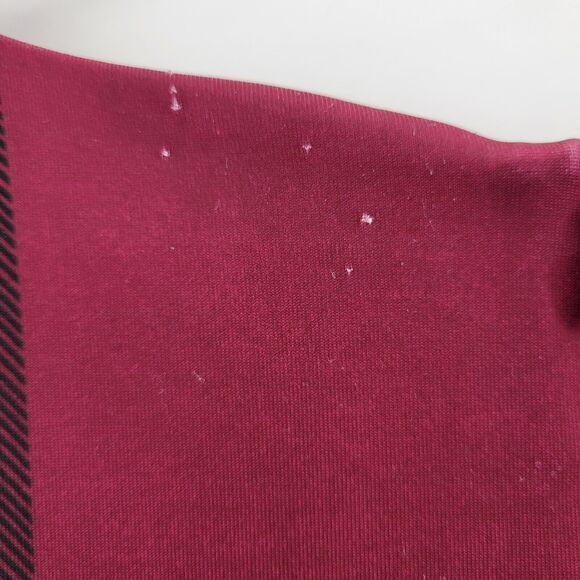 Anthropologie Hutch Shift Dress Size XL Red Black Windowpane Plaid Long Sleeve - Picture 6 of 11